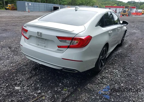 2018 Honda Accord Sport from USA, damaged, VIN 1HGCV1F30JA026326